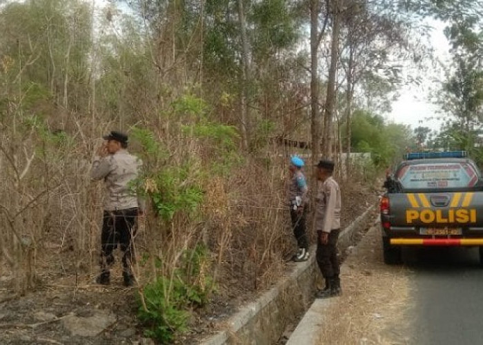 Polisi Tulungagung Patroli Hutan Tiudan Cegah Karhutla dan Illegal Logging