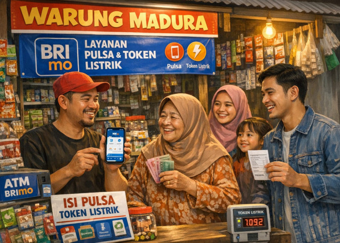 Warung Madura di Bojonegoro Sediakan Pulsa dan Token Listrik Lewat BRImo, Warga Merasa Makin Praktis