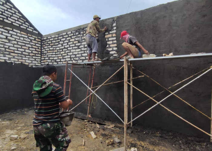 Dari Bambu ke Bata, TMMD 127 Ubah Nasib Hunian Warga Mandala