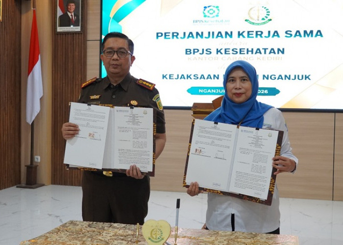 BPJS Kesehatan Cabang Kediri dan Kejari Nganjuk Perkuat Sinergi Dukung Keberlanjutan Program JKN