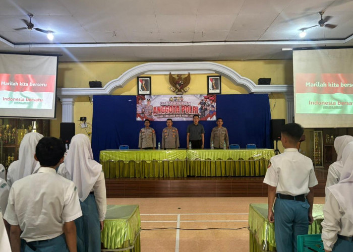 Polres Kediri Kenalkan Proses Rekrutmen Polri Sejak Dini pada Pelajar