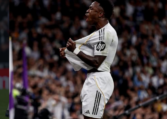 Real Madrid Tundukkan Atletico 3-2 di Derby Madrid, Vinicius Junior Cetak Brace