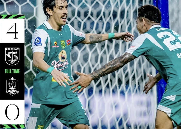 Persebaya Akhiri Tren Buruk Usai Hajar Persijap Jepara 4-0