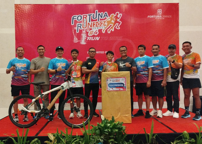 Fortuna Run 2024 Sukses, Ratusan Pelari Berebut Hadiah Menarik