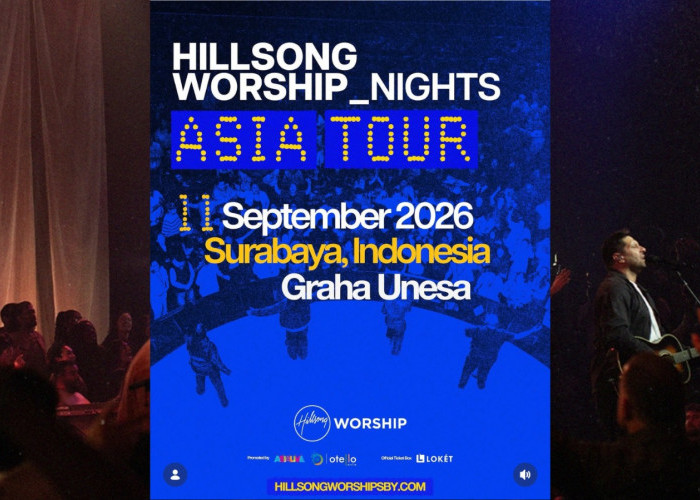 Konser Hillsong Worship di Surabaya Digelar September 2026, Jadi Bagian Asia Tour