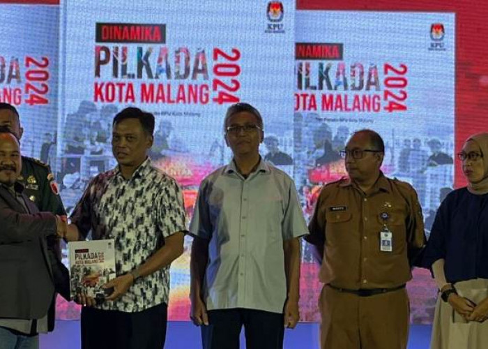 Bersejarah, KPU Kota Malang Luncurkan Buku Dinamika Pilkada 