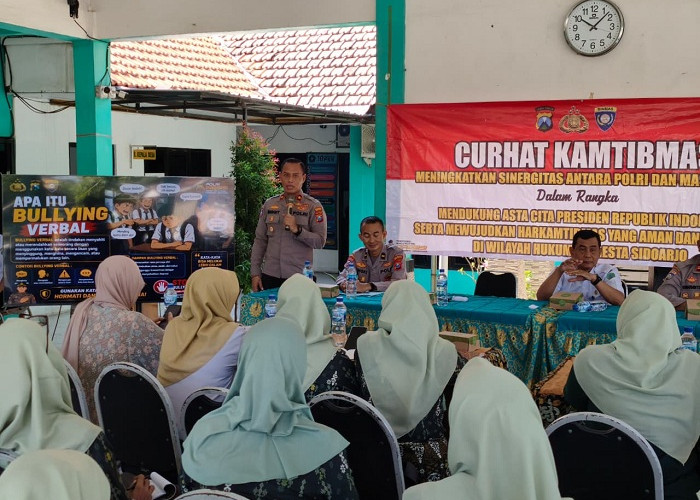Curhat Kamtibmas Perkuat Sinergi Polresta Sidoarjo dan Warga Jaga Keamanan Lingkungan