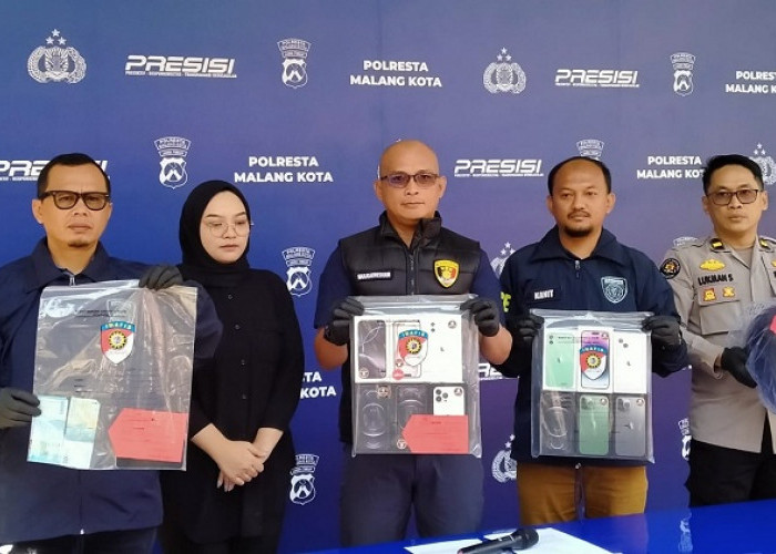  Gasak 14 iPhone di Konter HP Malang, Aksi Residivis Berakhir di Penjara