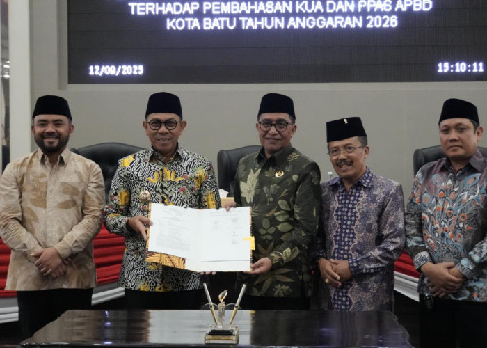 Fokus Program Prioritas Masyarakat, DPRD Bersama Pemkot Batu Sepakati KUA-PPAS 2026