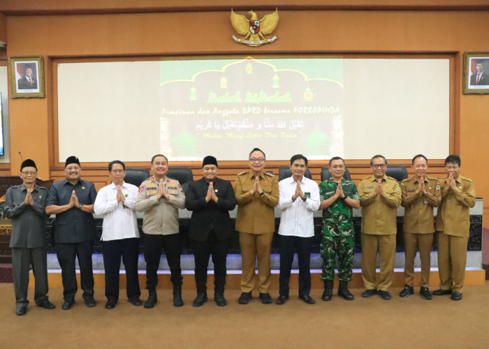 Kapolres Gresik Hadiri Halalbihalal Forkopimda di DPRD, Perkuat Sinergitas Antar Lembaga