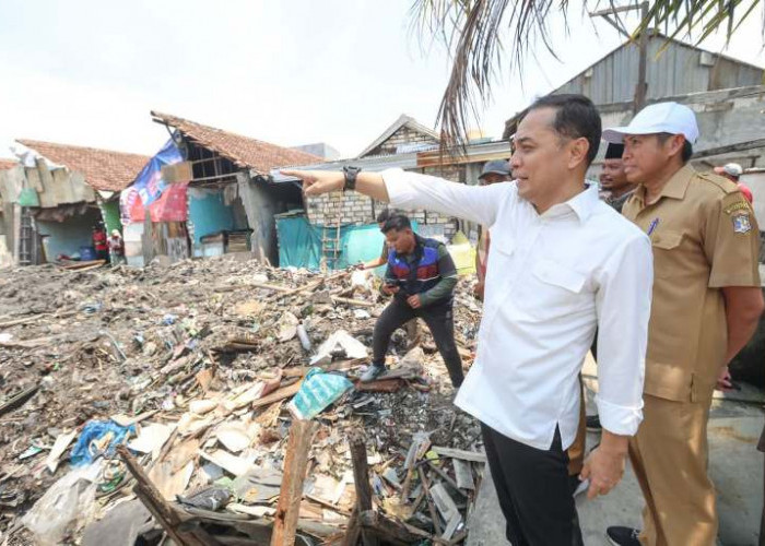 Usai Bongkar Bangli di Bantaran Sungai Kalianak, Pemkot Surabaya Segera Pasang Pelengsengan