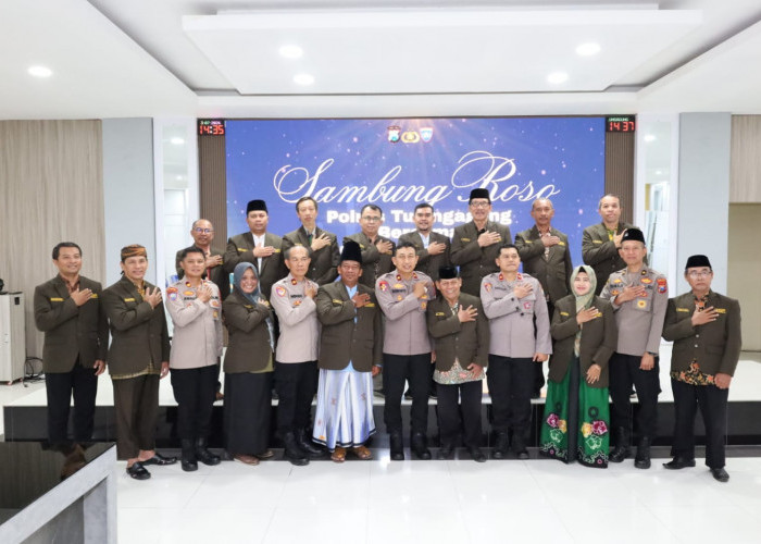 Polres Tulungagung Perkuat Sinergi dengan Toga, Sambung Roso Jadi Wadah Jaga Kerukunan dan Kamtibmas