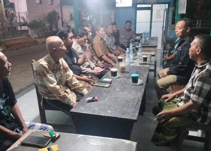Kapolsek Jabon Sambang Satkamling, Ajak Warga Jaga Kamtibmas