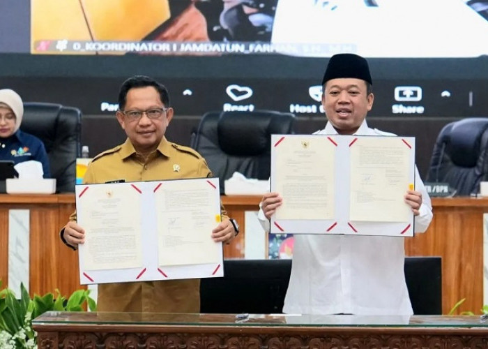 Mendagri dan Menteri ATR/BPN Percepat Layanan BPHTB Lewat SEB
