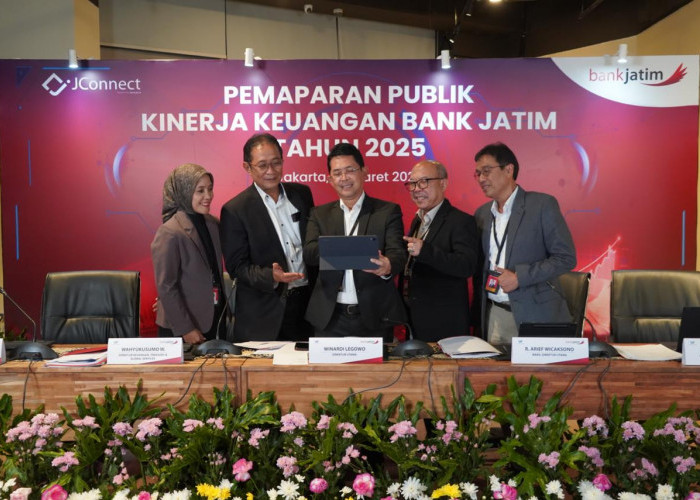 Bank Jatim Tutup Tahun 2025 dengan Kinerja Solid dan Laba Meningkat