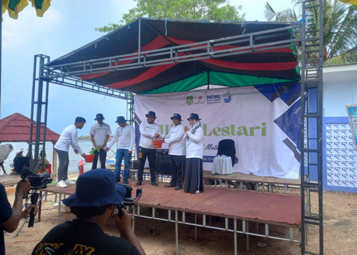 Peringati Hari Pahlawan, HCML Tanam Ribuan Mangrove di Pantai Matahari 