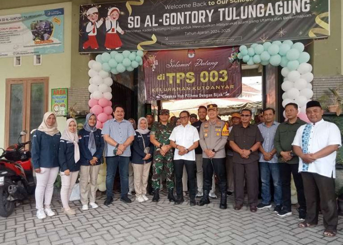 Monitoring Pilkada 2024, Forkopimda Tulungagung Kunjungi Sejumlah TPS 