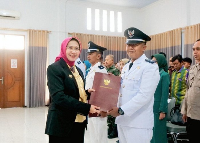 Tiga Pj Kades di Lumajang Dilantik, Bunda Indah Tekankan Transparansi Dana Desa