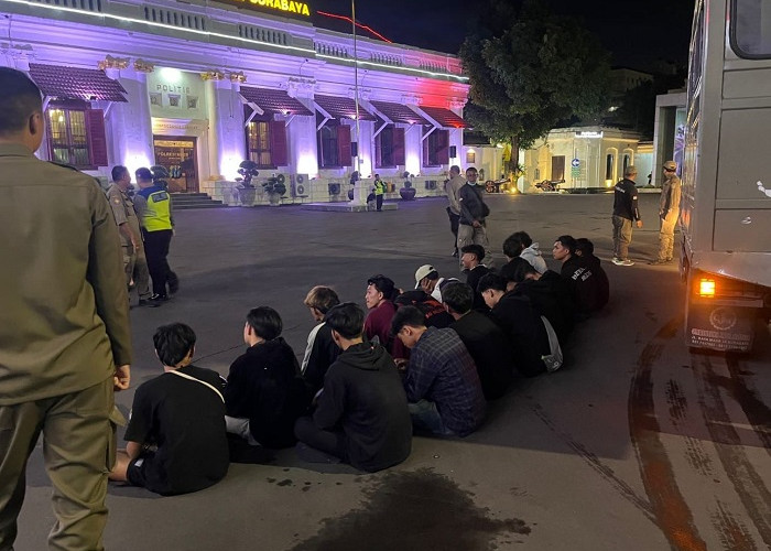 Dilimpahkan ke Satreskrim Polrestabes Surabaya, Ini Identitas 18 Pesilat Keroyok Pengunjung Angkringan