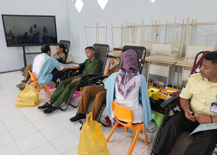 Melalui Donor Darah, PMR SMKN 2 Jember Tanamkan Jiwa Sosial Kemanusiaan Sejak Dini