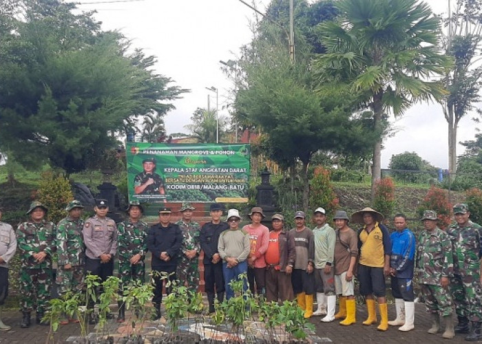 Lapas Malang dan Forkopimcam Tanam Pohon di Ngajum untuk Lingkungan Berkelanjutan