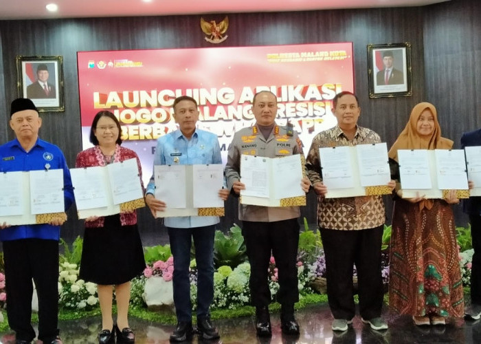 Polresta Malang Kota Luncurkan Aplikasi Jogo Malang Presisi Berbasis WhatsApp