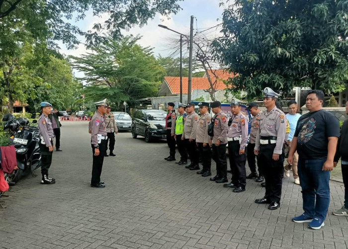 Kawal Aspirasi Pemuda Progresif, Polsek Gayungan Terjunkan Personel Gabungan Amankan Kantor BPTD Jatim