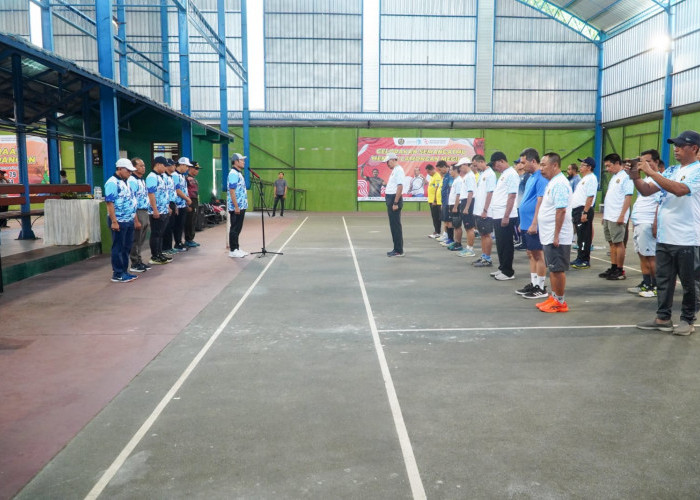 Sambut HUT RI ke-79, Korpri Lamongan Gelar Kejuaraan Tenis Lapangan