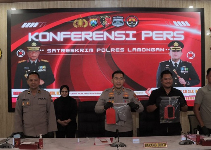 Tim Jaka Tingkir Polres Lamongan Ringkus Pelaku Curanmor, Motor Dijual Lewat Facebook