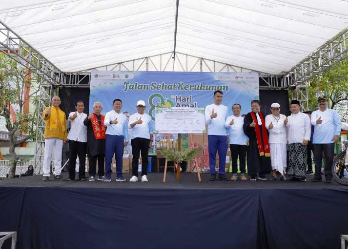 Deklarasi Kerukunan dan Jalan Sehat Tandai HAB Kemenag Ke-80 di Kota Batu