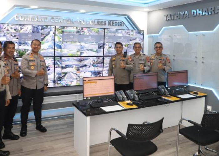 Kapolres Kediri Resmikan Command Center 110, Fokus Tingkatkan Kapabilitas Layanan
