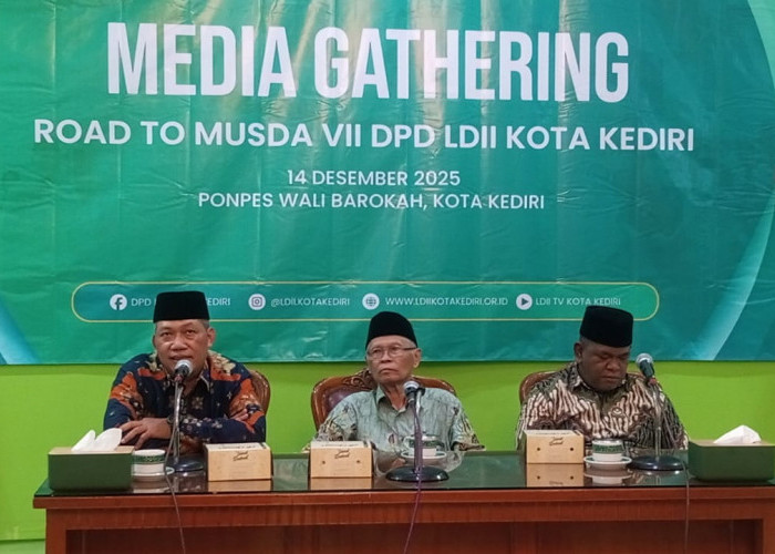 Jelang Musda Ke-VII, LDII Kota Kediri Gelar Media Gathering