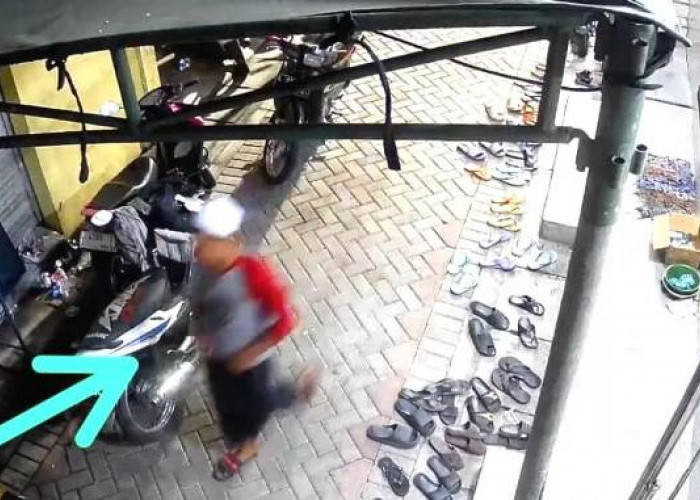 Bandit Motor Gasak Honda Vario di Kapas Madya Surabaya
