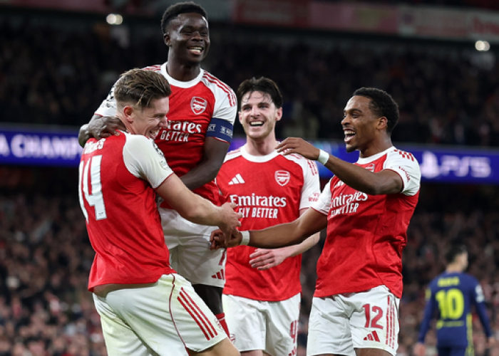 Gyokeres Akhiri Puasa Gol, Arsenal Hancurkan Atletico 4-0 di Emirates