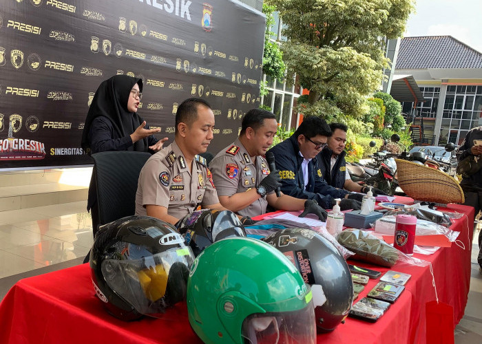 Polisi Amankan 9 Motor dan 6 Pemain Judi Ayam di Wringinanom Gresik, Penyelenggara Diburu