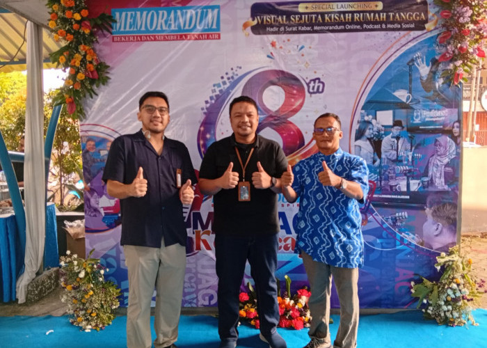 Hadiri HUT Ke-8 Memorandum.disway.id, PLN UIP JBTB Sampaikan Harapan Terbaik