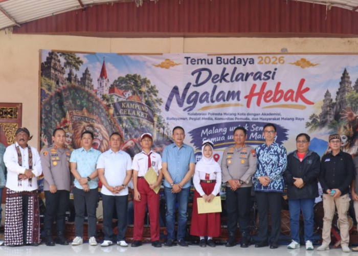 Polresta Malang dan Pemkot Ajak Masyarakat Lestarikan Osob Kiwalan
