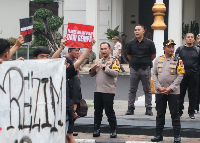 Apresiasi Massa Aksi Damai, Kapolresta Malang Kota Pastikan Pengamanan Humanis dan Kondusif