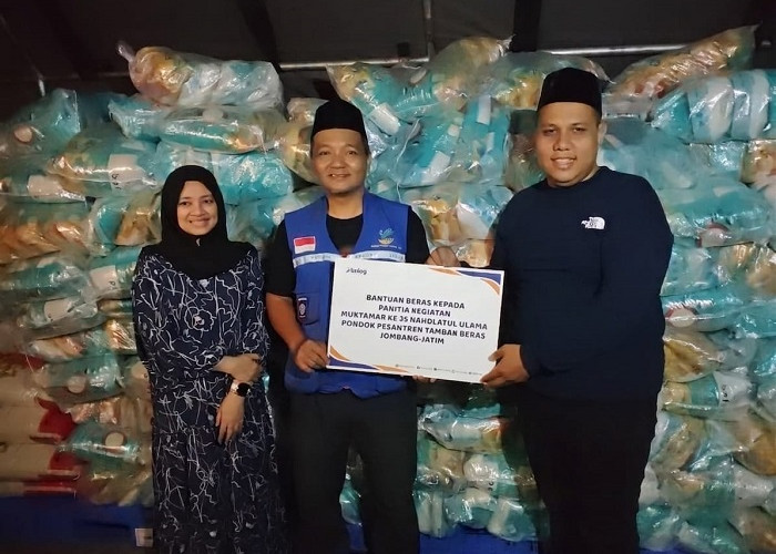 BULOG Jatim Salurkan 4 Ton Beras untuk Peserta Muktamar NU ke-35 di Jombang
