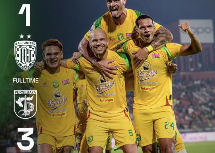 Kalahkan Bali United 3-1 Persebaya Surabaya Bawa Pulang Tiga Poin dari Kandang Lawan