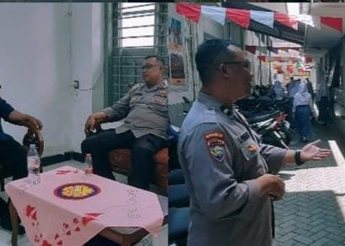 Antisipasi Kenakalan Remaja dan Bullying, Polsek Simokerto Sambangi SMK ABI Surabaya