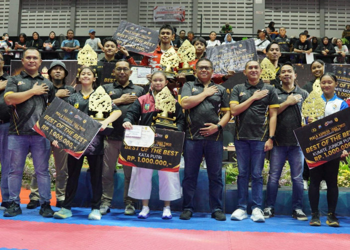 Kejuaraan Karate Kapolda Jatim Cup 2026 Resmi Ditutup, Polrestabes Surabaya Borong 28 Medali
