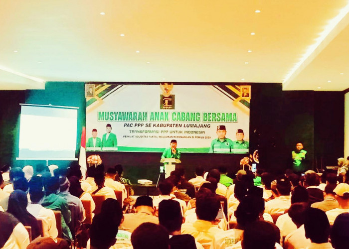 PPP Lumajang Gelar Muscab Ke-10, Target Minimal 10 Kursi