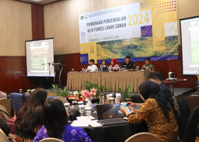 Kementerian ATR/BPN Lakukan Pembinaan Pengendalian Alih Fungsi Lahan Sawah untuk Ketahanan Pangan