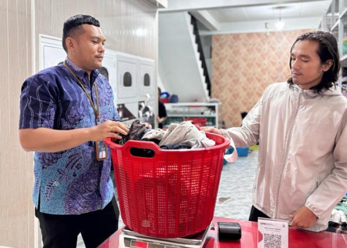 KUR BRI Dorong UMKM Kabanjahe Naik Kelas dari Usaha Es Buah ke Laundry Express