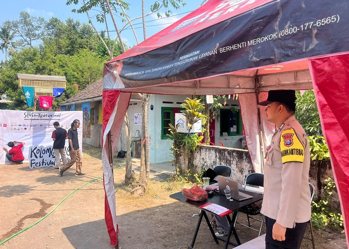 Polisi Amankan Kolomenjing Festival 2026 di Cafe Omah Seroedji Lumajang