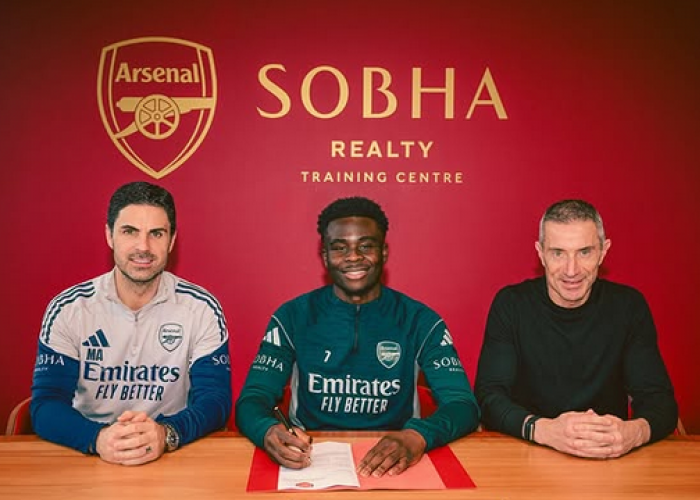 Saka Kunci Masa Depan! Bintang Arsenal Resmi Perpanjang Kontrak hingga 2030