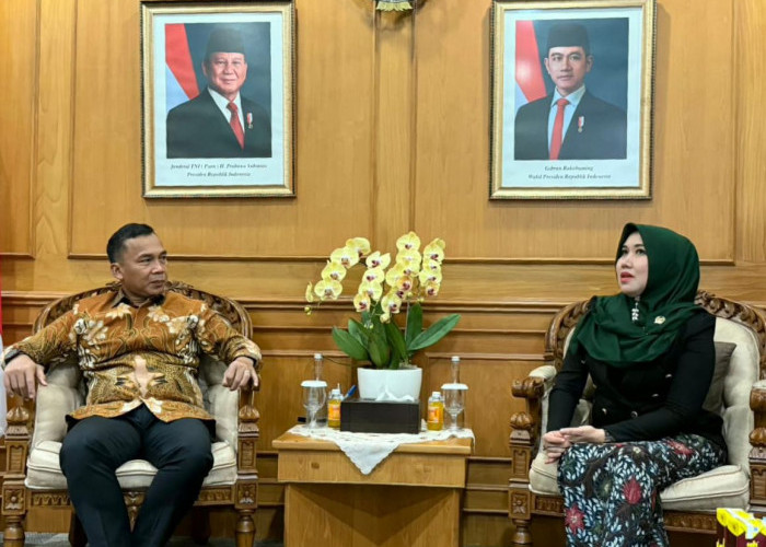 Bertemu Senator Lia, Mendukbangga Wihaji Warning Anak Kecanduan Gawai dan Demokrasi Instan