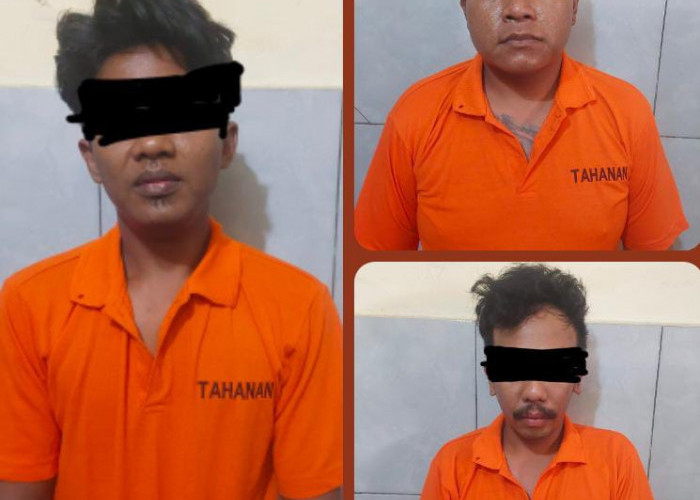 Nekat! Tiga Pria Bertato Curi Motor di KUA saat Akad Nikah