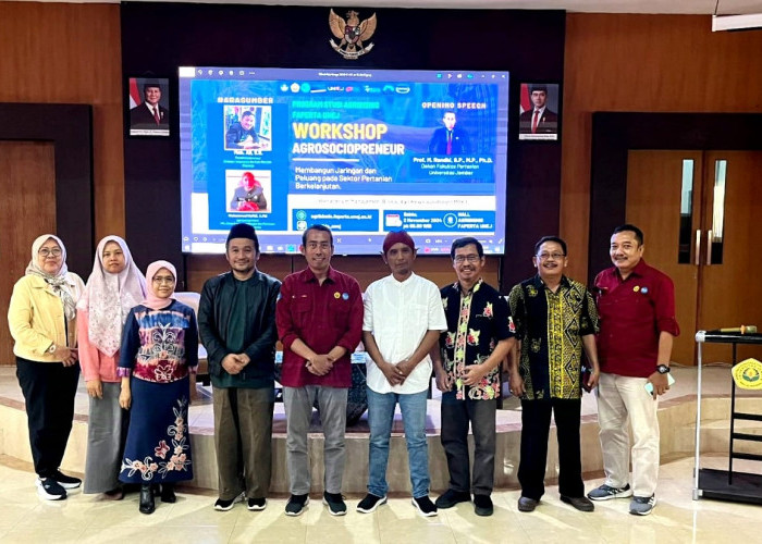 Workshop Agrosociopreneur UNEJ: Tanam Jiwa Wirausaha di Sektor Pertanian